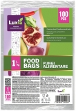 Pungi alimentare rezistente Luxia, 1 kg, 100 buc/set